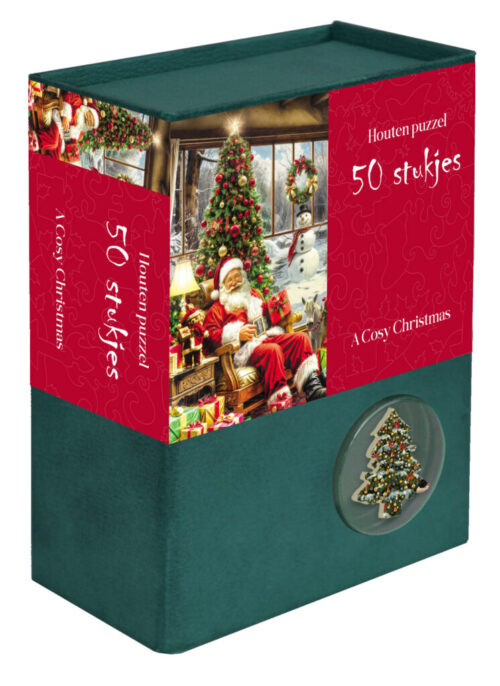 Kerstpuzzel hout - A Cosy Christmas (50)