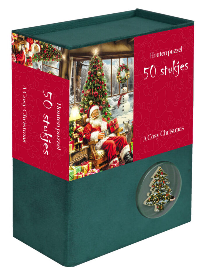 Kerstpuzzel hout - A Cosy Christmas (50)