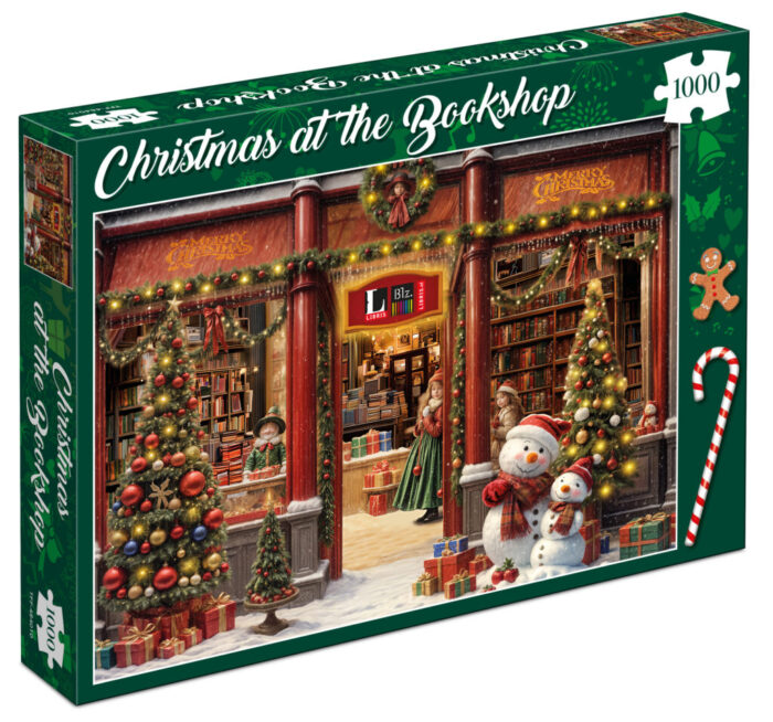 Kerstpuzzel Christmas at the Bookshop