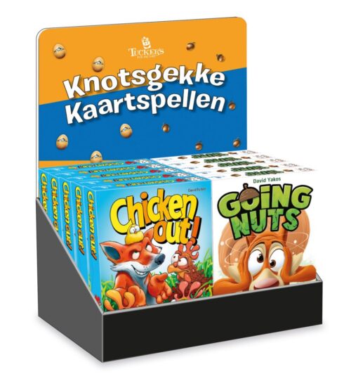 Display Knotsgekke Kaartspellen (2x5)