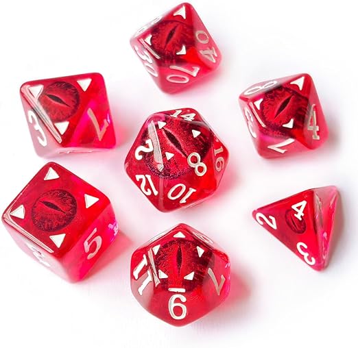Dragon Eye RPG Set - Red