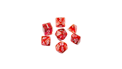 Dense-Core RPG Set - Deep Red