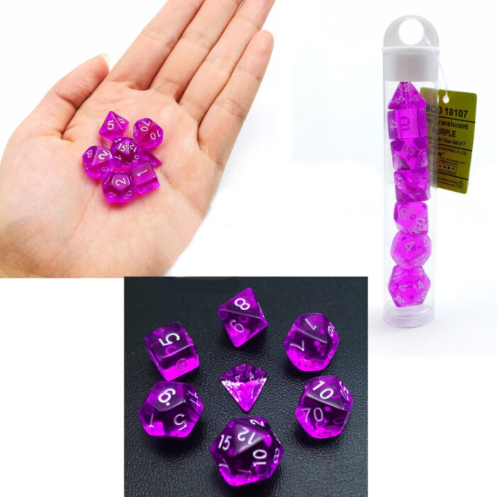 Translucent RPG Set - Purple