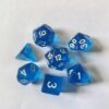 Transparent RPG Set - Blue (assortiment – willekeurige uitvoering)