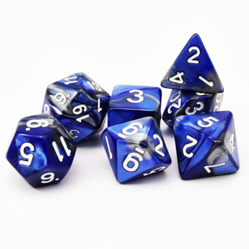Gemini RPG Set - Dark Blue/Black