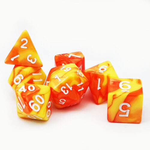 Gemini RPG Set - Red/Yellow