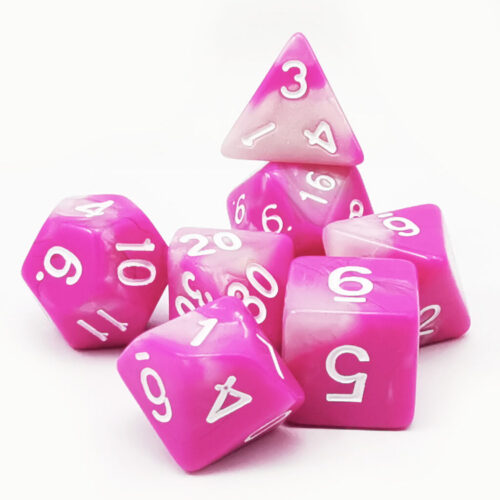 Gemini RPG Set - White/Pink
