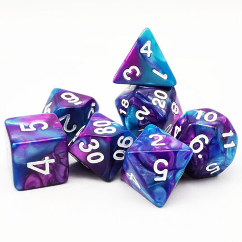 Gemini RPG Set - Light Blue/Purple