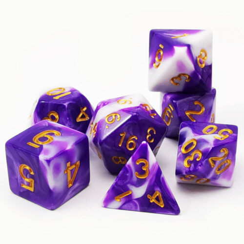 Gemini RPG Set - White/Purple