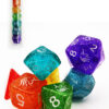 Unicorn RPG Set - Speckled Rainbow