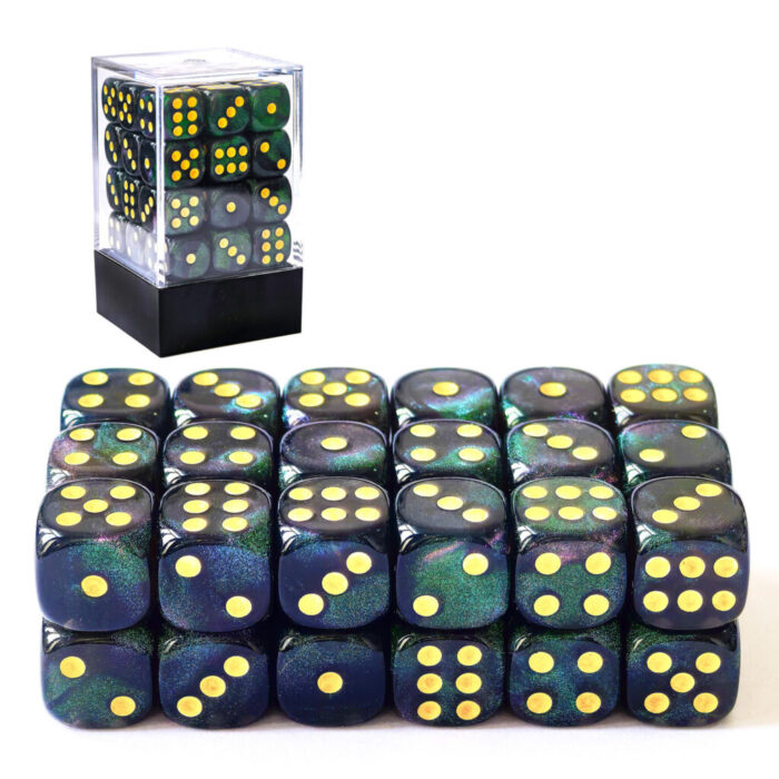 Moonstone Pearl Dark Green/Green Shimmer