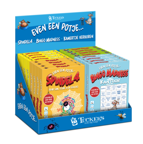 Display Assorti Even een Potje (4x4) (assortiment – willekeurige uitvoering)