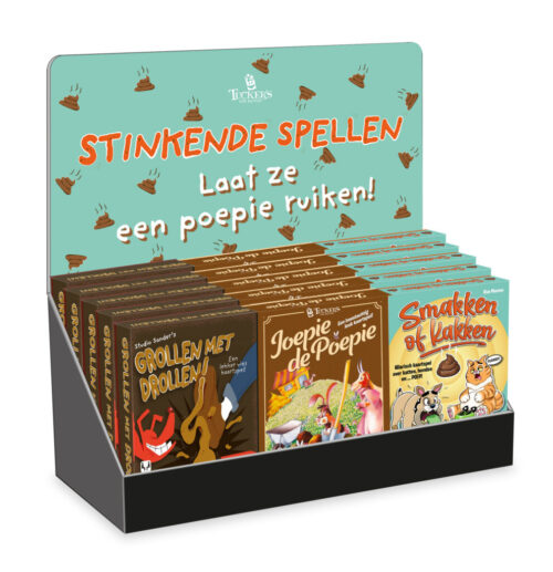 Display Stinkende Spellen (3×5)