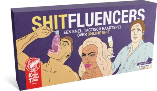 Shitfluencers - Tactische partygame over