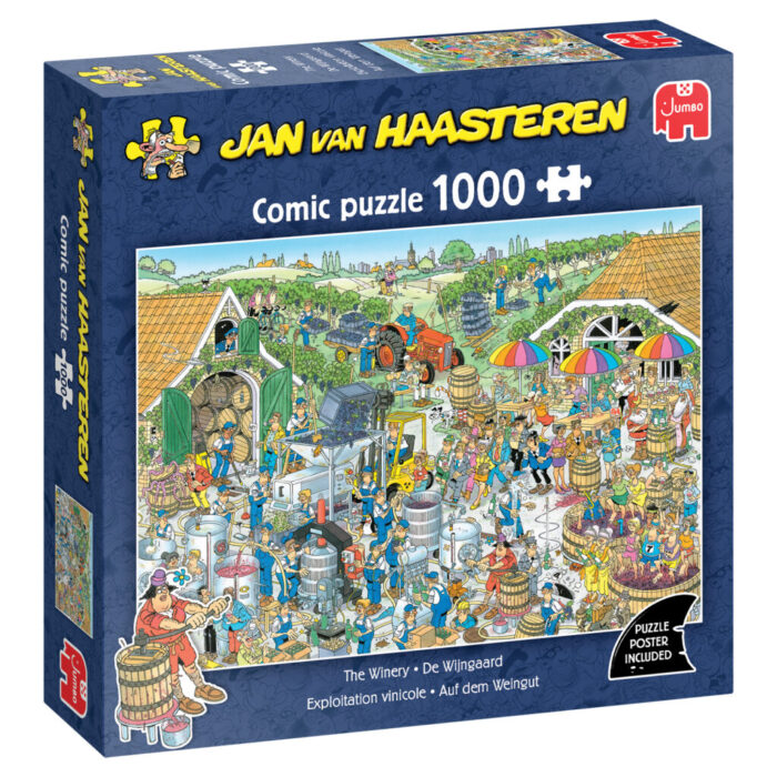 De Wijngaard - Jan van Haasteren (1000