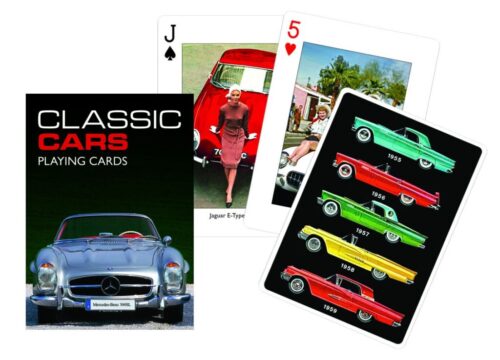 Classic Cars Speelkaarten - Single Deck