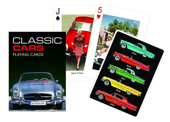 Classic Cars Speelkaarten - Single Deck