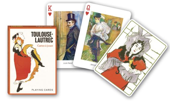 Toulouse-Lautrec Speelkaarten - Single