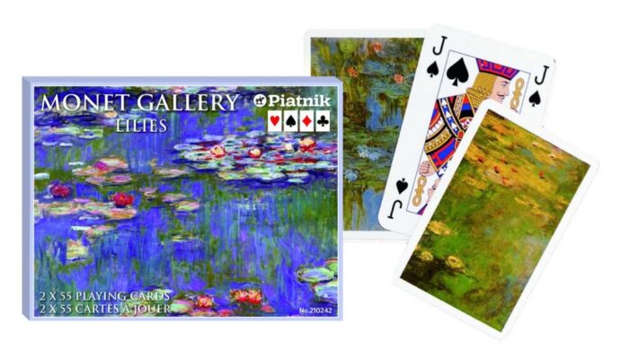 Monet Lillies Speelkaarten - Double Deck