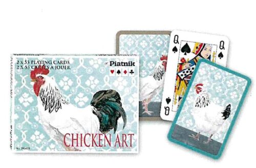 Chicken Art Speelkaarten - Double Deck