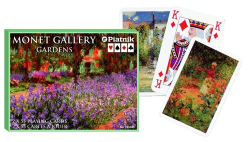Monet Gardens Speelkaarten - Double Deck
