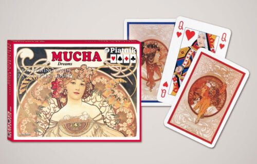 Mucha - Dreams Speelkaarten - Double Dec
