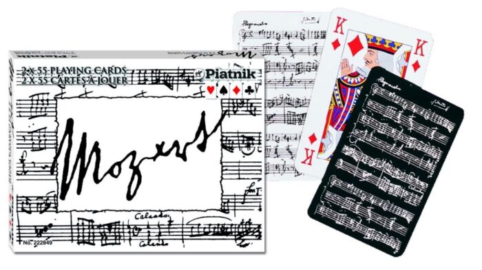 Mozart Speelkaarten - Double Deck