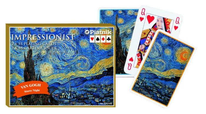 Gogh Sterrennacht Speelkaarten - D Deck