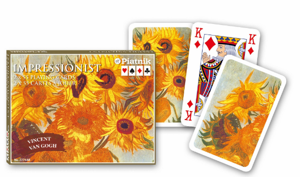Gogh Zonnebloemen Speelkaarten - D Deck