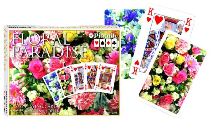 Floral Paradise R Speelkaarten - D Deck