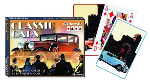 Classic Cars Speelkaarten - Double Deck