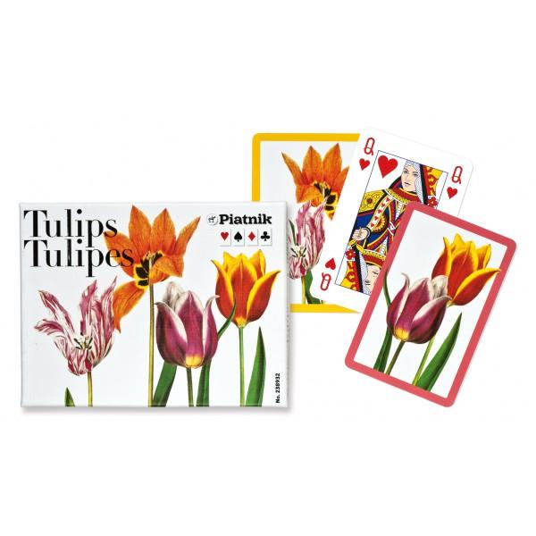 Tulips Speelkaarten - Double Deck