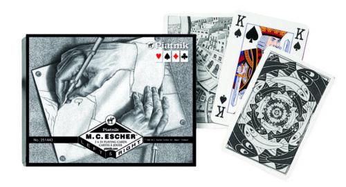 Escher Left & Right Speelkaarten - Doubl