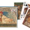 Mucha HyacintaSpeelkaarten - Double Deck