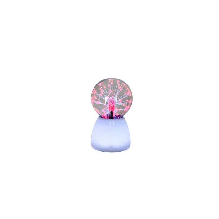 Disco lichtgevende glitter-parelschelp 14 cm parelmoer, USB, party time