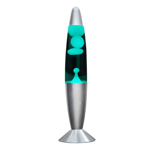 Disco lavalamp 35x9cm m/GS adapter met afstandsbediening party time