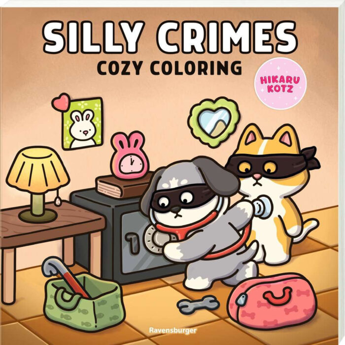 Cozy Coloring Books - Silly Crimes