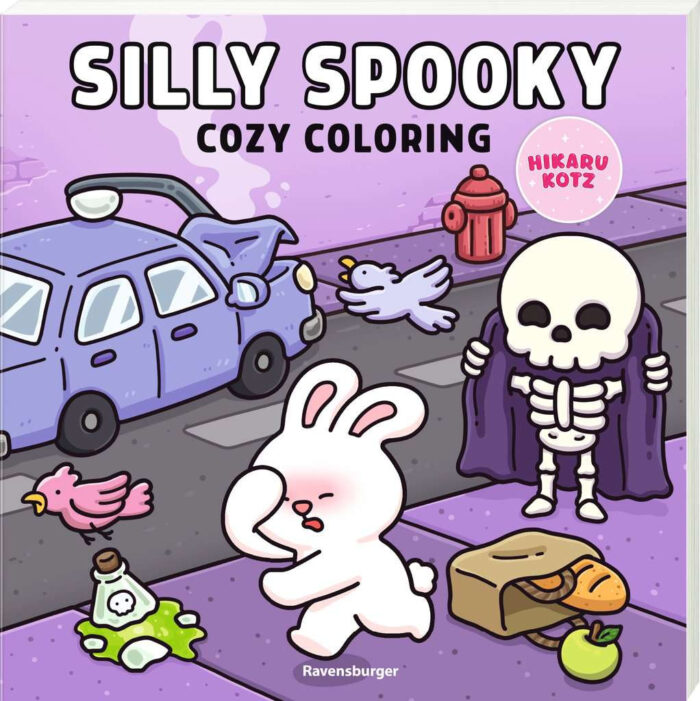 Cozy Coloring Books - Silly Spooky