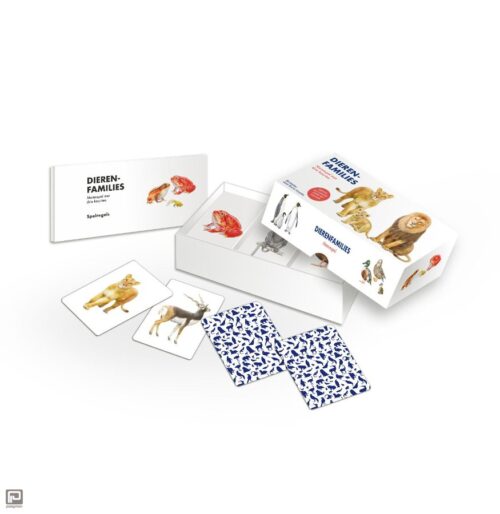 Dierenfamilies - Memospel met Drie