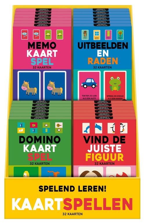 Display Spelend Leren Kaartspellen (24