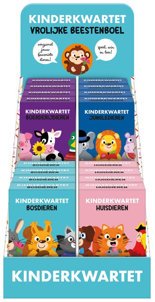 Display Kinderkwartet (16 stuks)