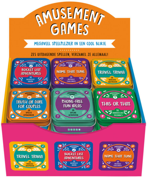 Display Amusement Games (18 stuks)