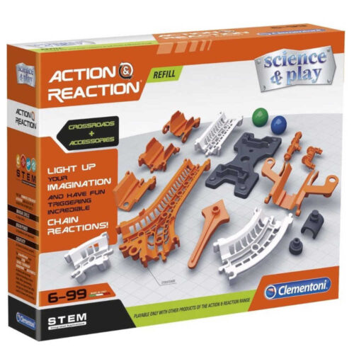 Clementoni - Action & Reaction Refill - Crossroads + Accessories