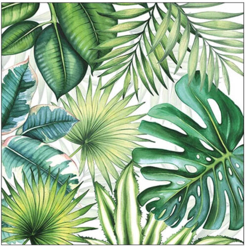 Ambiente - Servetten - Tropical Leaves