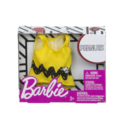 Barbie Fashion Top - Peanuts - Geel