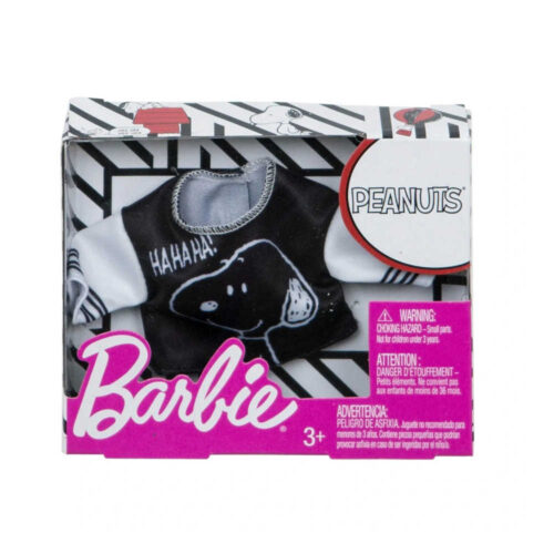 Barbie Fashion Tops - Peanuts - Zwart/Wit