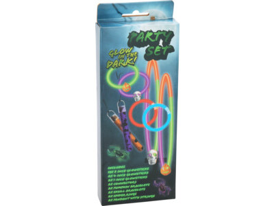 Glow in the dark Halloween party pack - 10 sieraden