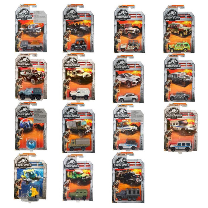 Matchbox - Jurassic World Voertuigen