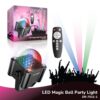 LED Magic Ball met afstandsbediening. Discobal
