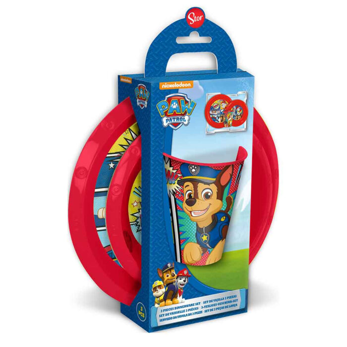 Paw Patrol Ontbijtset Rood